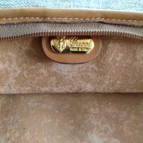 Rare Vintage Gucci Toiletry Bag Travel Cosmetic - Picture 7 of 8